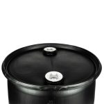 30 gallon plastic drum closed head black