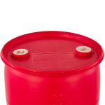 30 gallon plastic drum closed head red