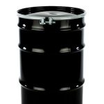 30 gallon lined steel drum