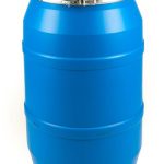 55 gallon blue lever lock drums