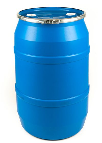 55 gallon blue lever lock drums