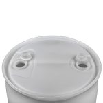 55 gallon plastic drum closed head white