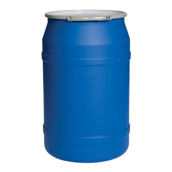 55 gallon open head plastic drum