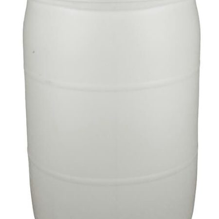 55 gallon plastic drum closed head natural