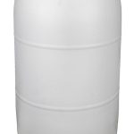 55 gallon plastic drum closed head white