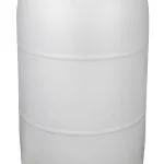 55 gallon plastic drum closed head white