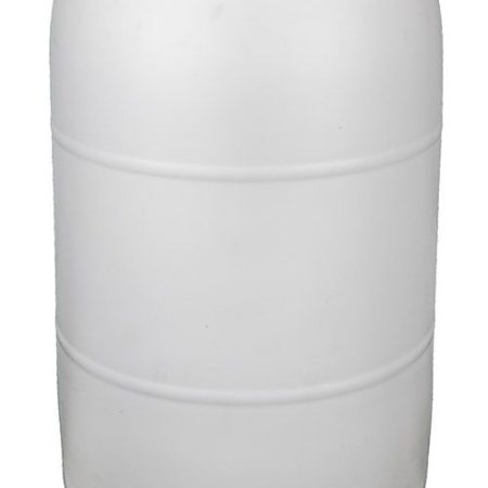 55 gallon plastic drum closed head white