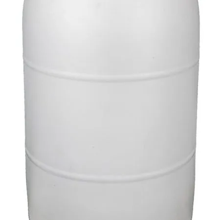 55 gallon plastic drum closed head white