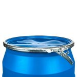 55 gallon blue lever lock drum 2