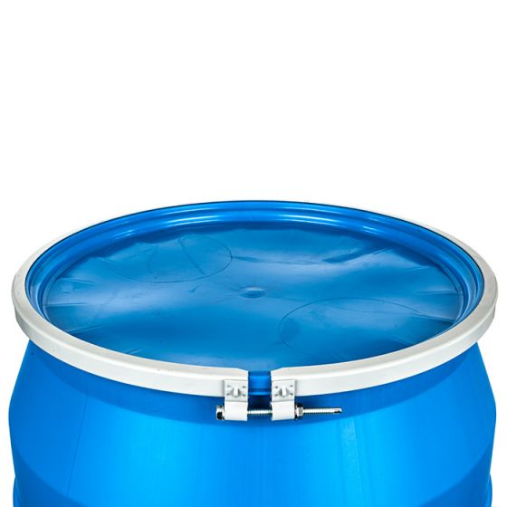 cheap 55 gallon blue bolt ring drum for sale